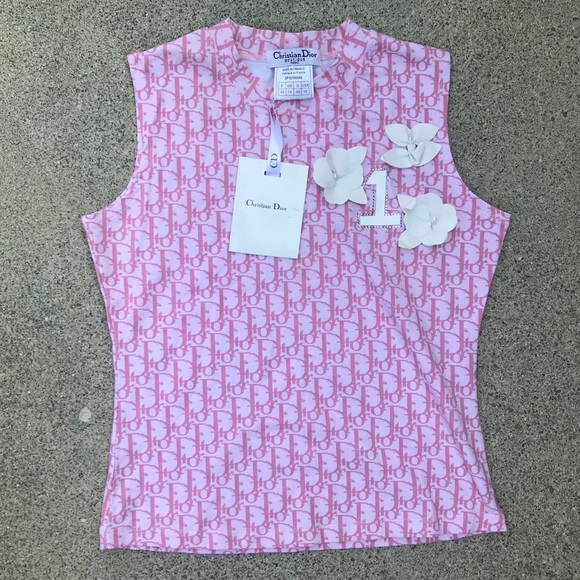 SOLD. Authentic Christian Dior tank top - Picture 4 of 8
